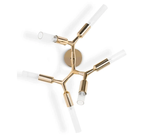 Candeeiro de parede aresta cristal